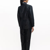 Lamar Sequins Blazer - Black