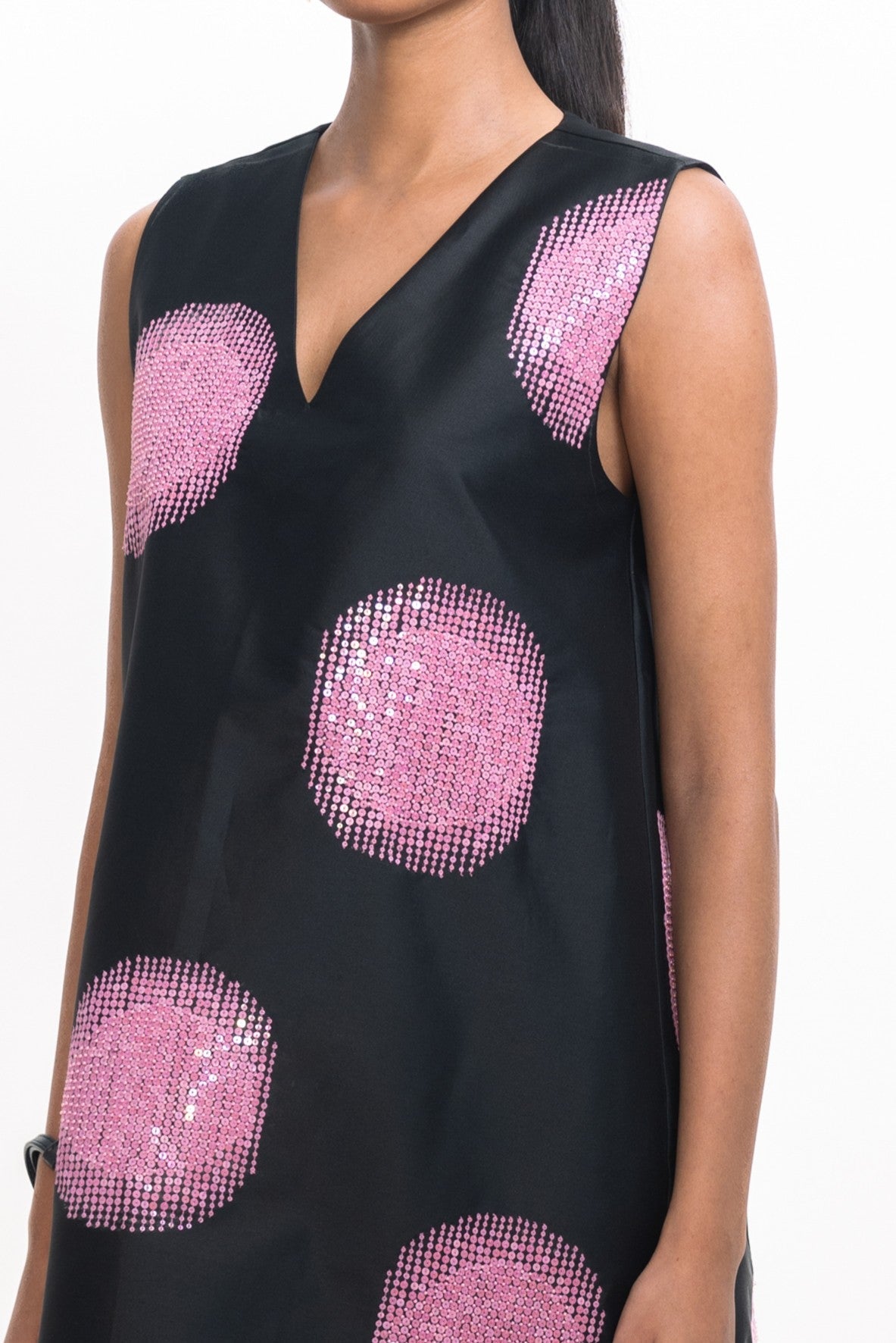 Budapest Sequins Dress - Black XXL