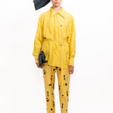 Aloe Sequins Pants - Yellow