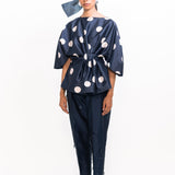 Aloe Sequins Pants - Navy