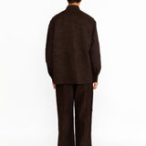 Cedric Applique Shirt - Black