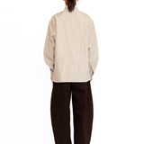 Cedric Applique Shirt - Silver (RTS)