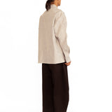 Cedric Applique Shirt - Silver (RTS)