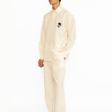 Cedric Applique Shirt - Ivory