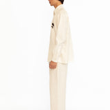 Cedric Applique Shirt - Ivory