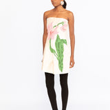 Amelia Embroidered Mini Dress - Ivory