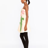 Amelia Embroidered Mini Dress - Ivory