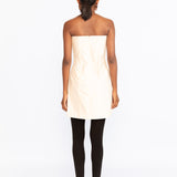 Amelia Embroidered Mini Dress - Ivory