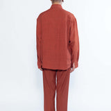 Arcadian Embroidered Linen Shirt