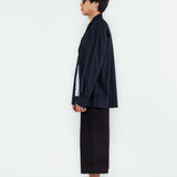Hidden Stripe Placket Shirt