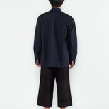 Hidden Stripe Placket Shirt