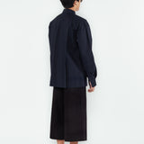 Hidden Stripe Placket Shirt