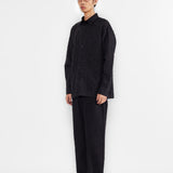 Mercer Embroidered Shirt - Black