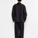 Mercer Embroidered Shirt - Black