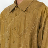 Elric Applique Shirt - Khaki