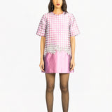 Katya Embroidered Dress - Pink