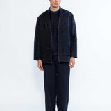 Ripple Linen Blazer