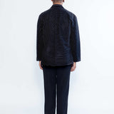 Ripple Linen Blazer