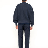 Rudolph Ruched Linen Bomber