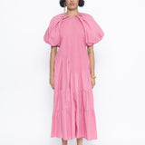 Poof Ruching Dress