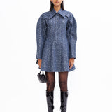 Glint Denim Dress