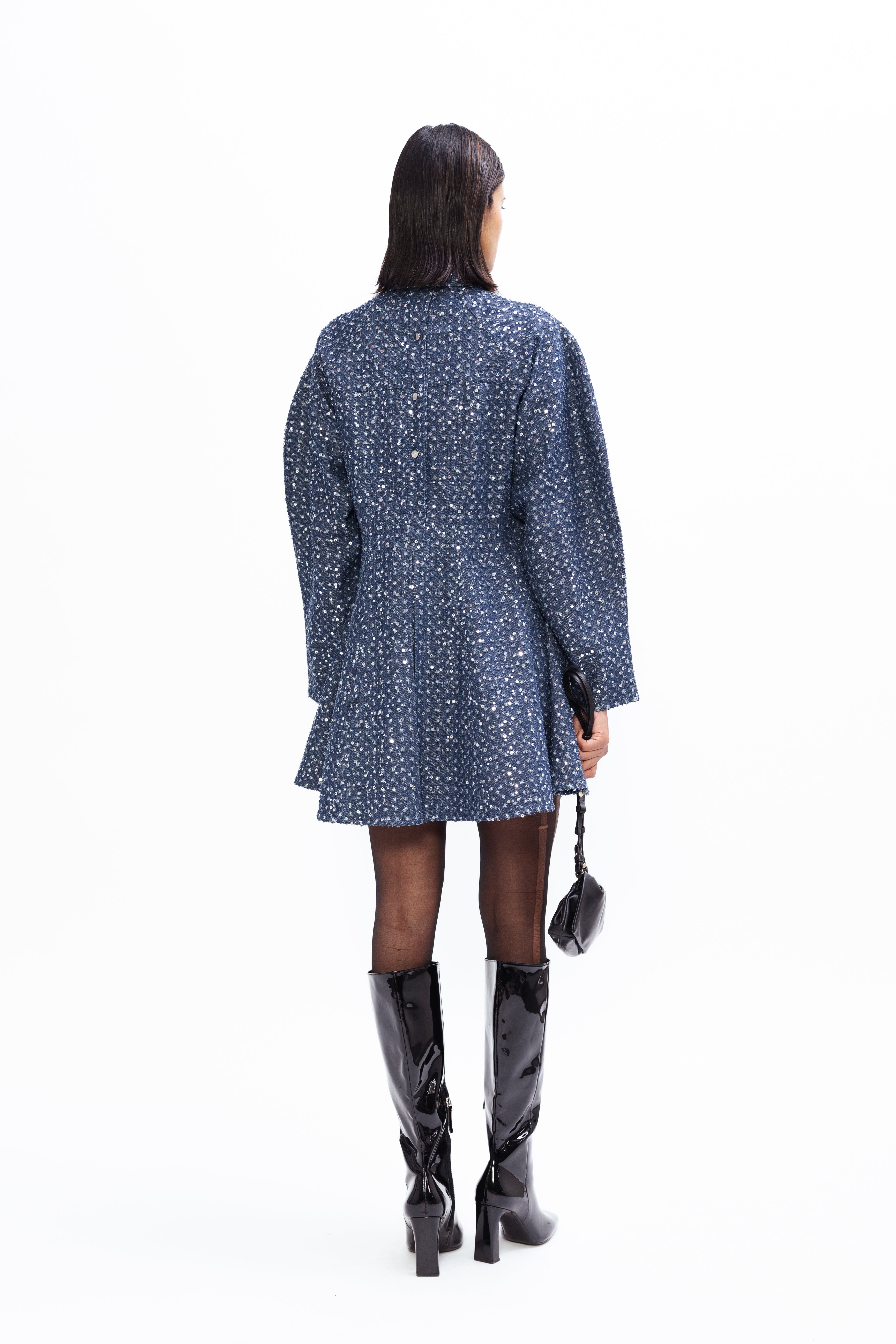 lovebirds denim dress Starburst Denim Dress XXL