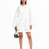 Cara Mini Dress - Ivory