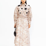 Christine Brocade Set