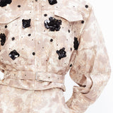 Christine Brocade Set