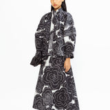 Virgina Linen Set - Charcoal