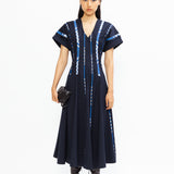 Azaria Dress - Midnight Blue
