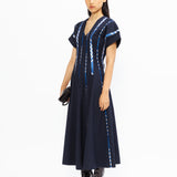 Azaria Dress - Midnight Blue