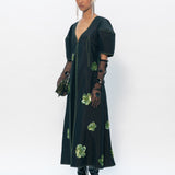 Serpentine Linen Dress