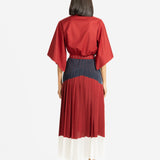 Mirage Dress - Maroon