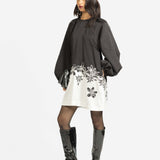 Calvina Embroidered Dress