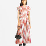 Rift Dress - Rust