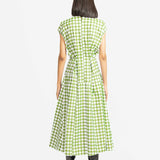 Rift Checkered Dress - Mint