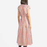 Rift Dress - Rust