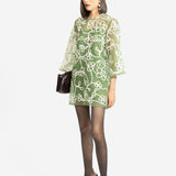 Katya Embroidered Dress