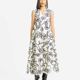 Joana Embroidered Dress