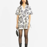 Kara Embroidered Dress