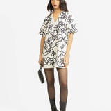 Kara Embroidered Dress