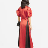 Siam Linen Dress - Rust - SALE