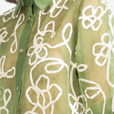 Daisy Embroidered Shirt