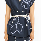 Star Embroidered Top