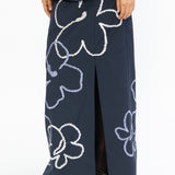 Star Embroidered Skirt