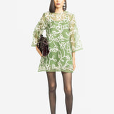 Katya Embroidered Dress