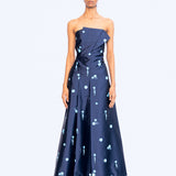 Amelia Sequin Dress - Navy