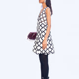 Lozenge Mini Dress