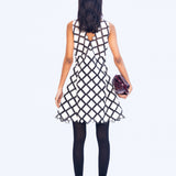 Lozenge Mini Dress